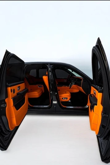 Rolls Royce Cullinan Black Badge 2025 BLACK RENTAL IN DUBAI - undefined